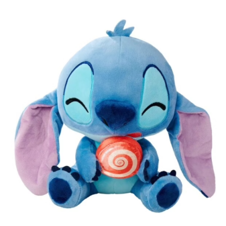 Peluche Stitch avec une sucette DISNEY - 25cm