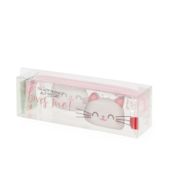 Trousse Transparente Souple CHAT legami