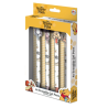 WINNIE L'OURSON - 4 Stylos à Gel Effaçable + Tête Topper