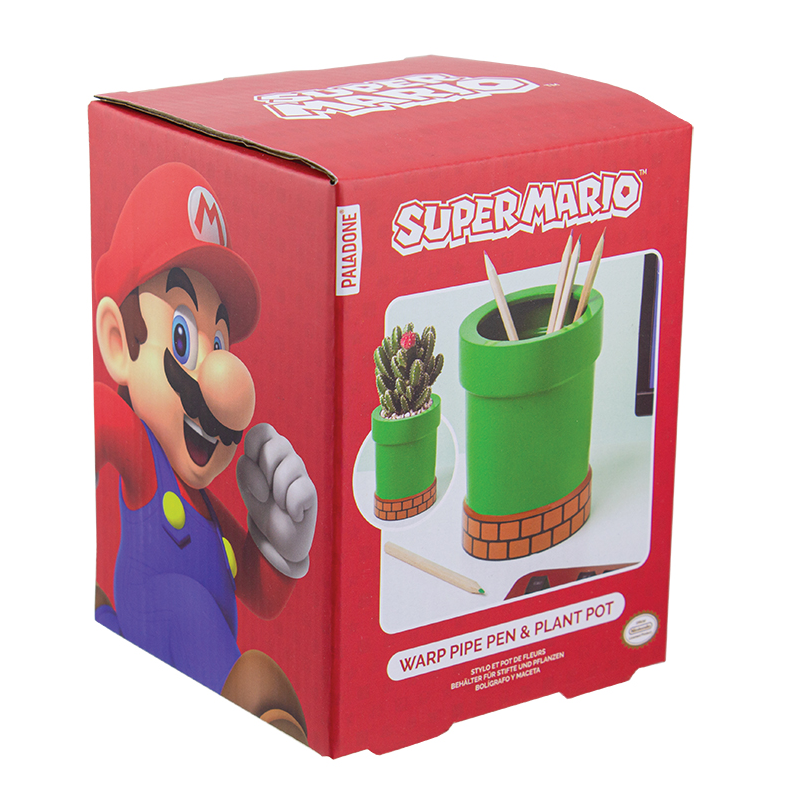 Pot A Plantes ou Stylos Tuyau Super Mario