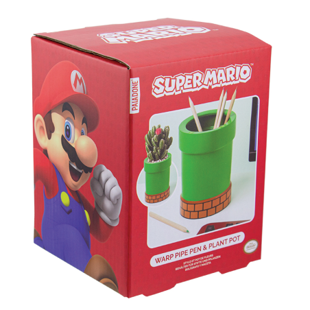 Pot A Plantes ou Stylos Tuyau Super Mario