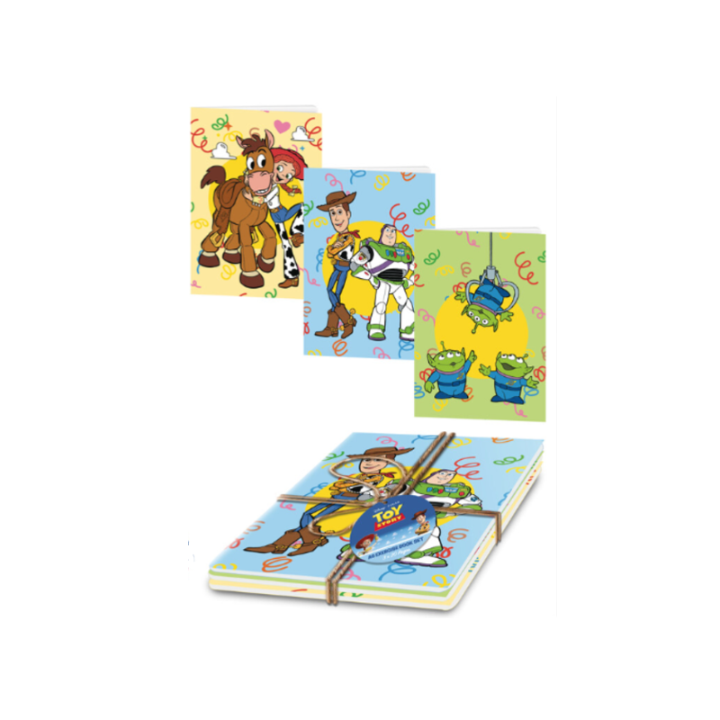 Set de 3 Carnet TOY STORY DISNEY PIXAR
