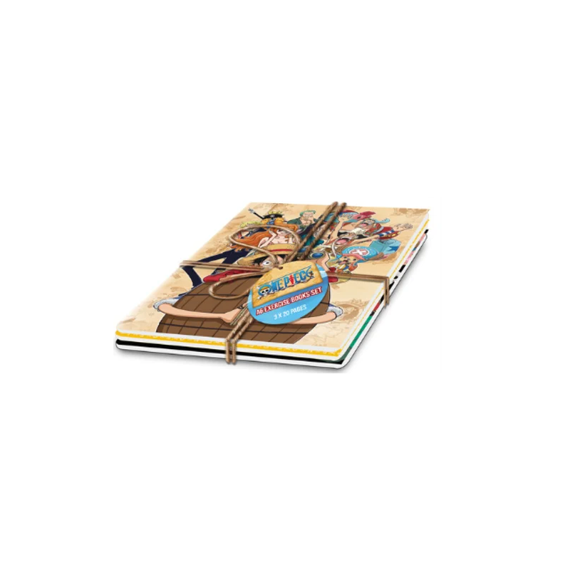 Set de 3 CARNET One Piece