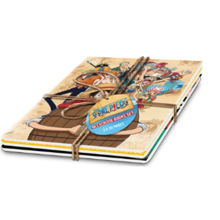 Set de 3 CARNET One Piece