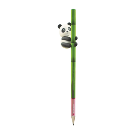 Crayon avec Gomme Panda  I Love Bamboo LEGAMI