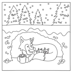 La forêt enchantée Coloriages cocooning pour se détendre