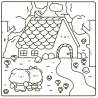 Petits bonheurs féériques - 40 adorables coloriages cosy colo