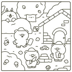 Petits bonheurs féériques - 40 adorables coloriages cosy colo