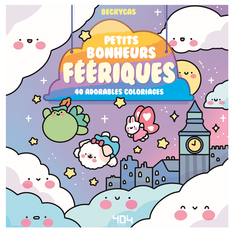 Petits bonheurs féériques - 40 adorables coloriages cosy colo