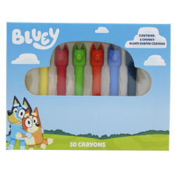 Crayons de Cire 3D Bluey