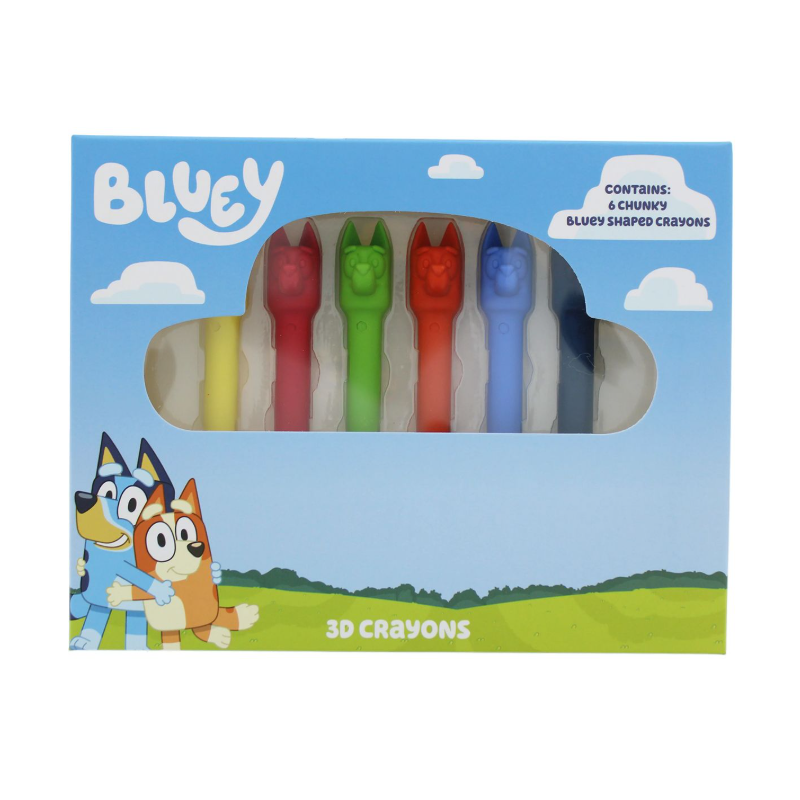 Crayons de Cire 3D Bluey