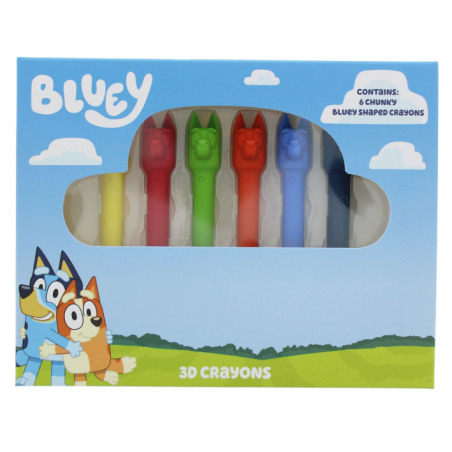 Crayons de Cire 3D Bluey