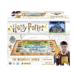 Puzzle 4D de Poudlard et ses alentours