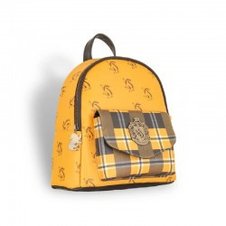 PETIT SAC À DOS PLAID POUFSOUFFLE - Harry Potter