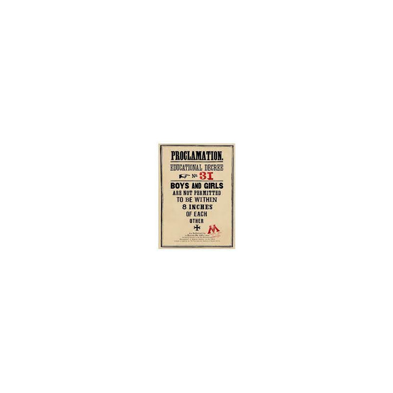 Proclamation N°31 Minalima - Harry Potter