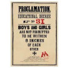 Proclamation N°31 Minalima - Harry Potter