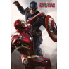 poster iron man capitaine America