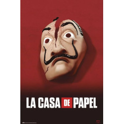 POSTER LA CASA DE PAPEL LE MASK