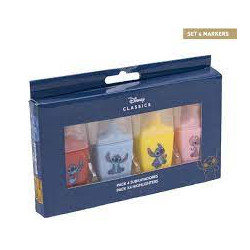 Pack 4 fluo Stitch Disney